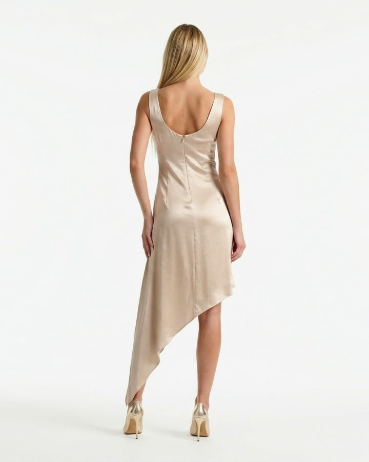 Vestido Nexo Areia