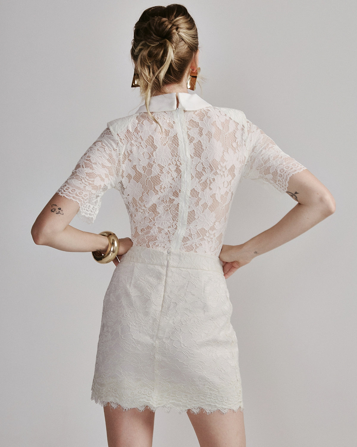 Body de Renda OFF White