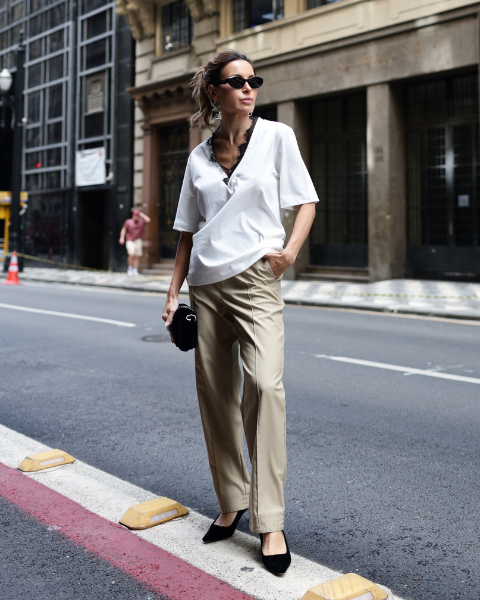 Calça Forma Areia