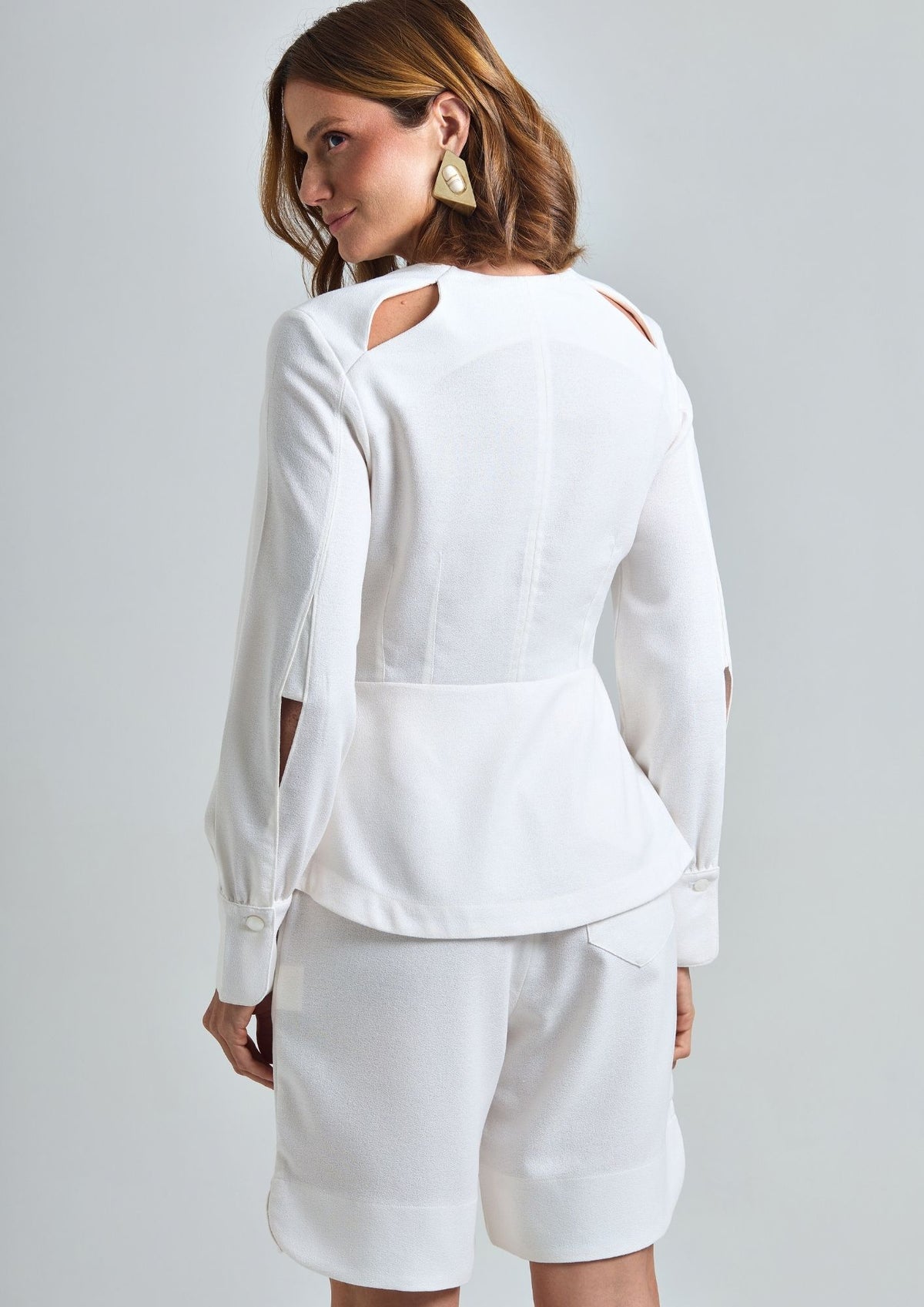 Camisa Acinturada Branca