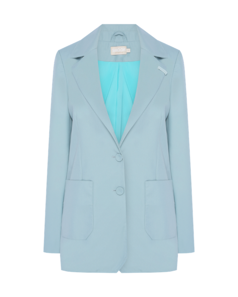 Blazer Forma Azul