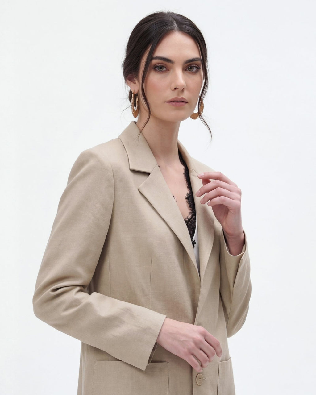 Blazer Forma Areia