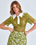 Body de Renda Verde