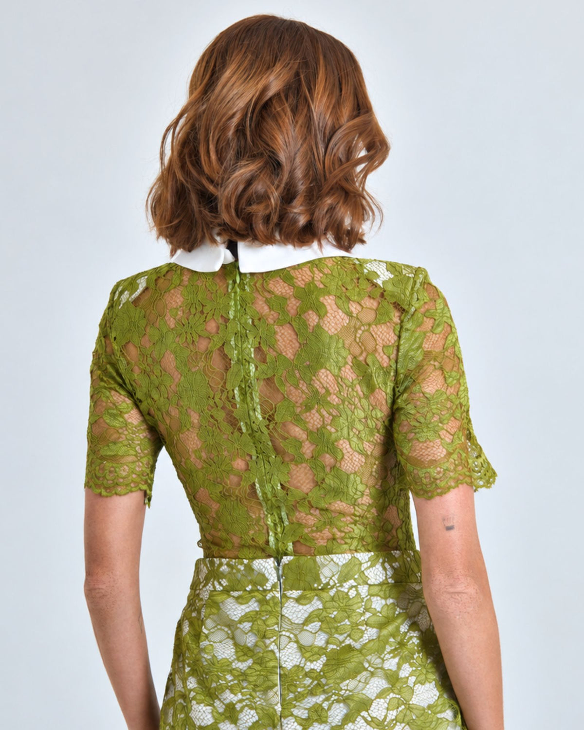 Body de Renda Verde