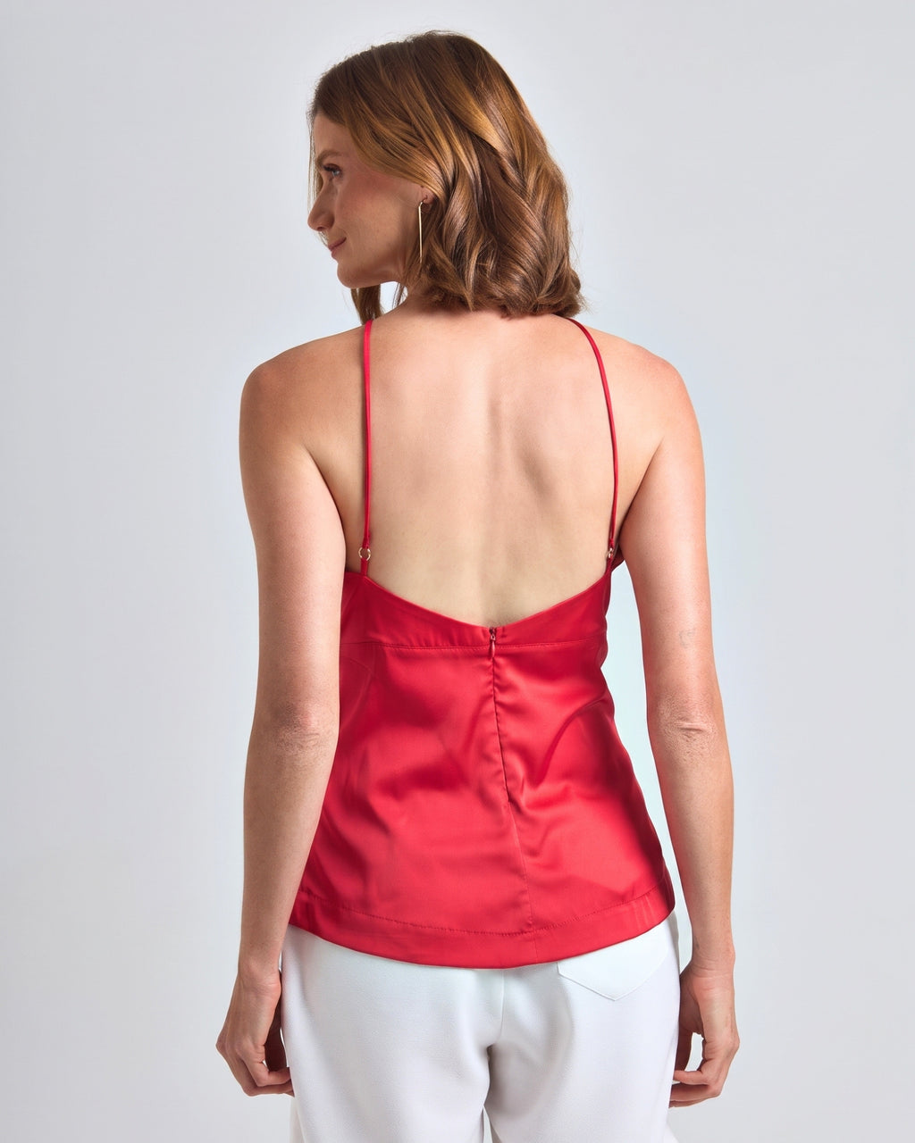 Blusa Frente Única Vermelha