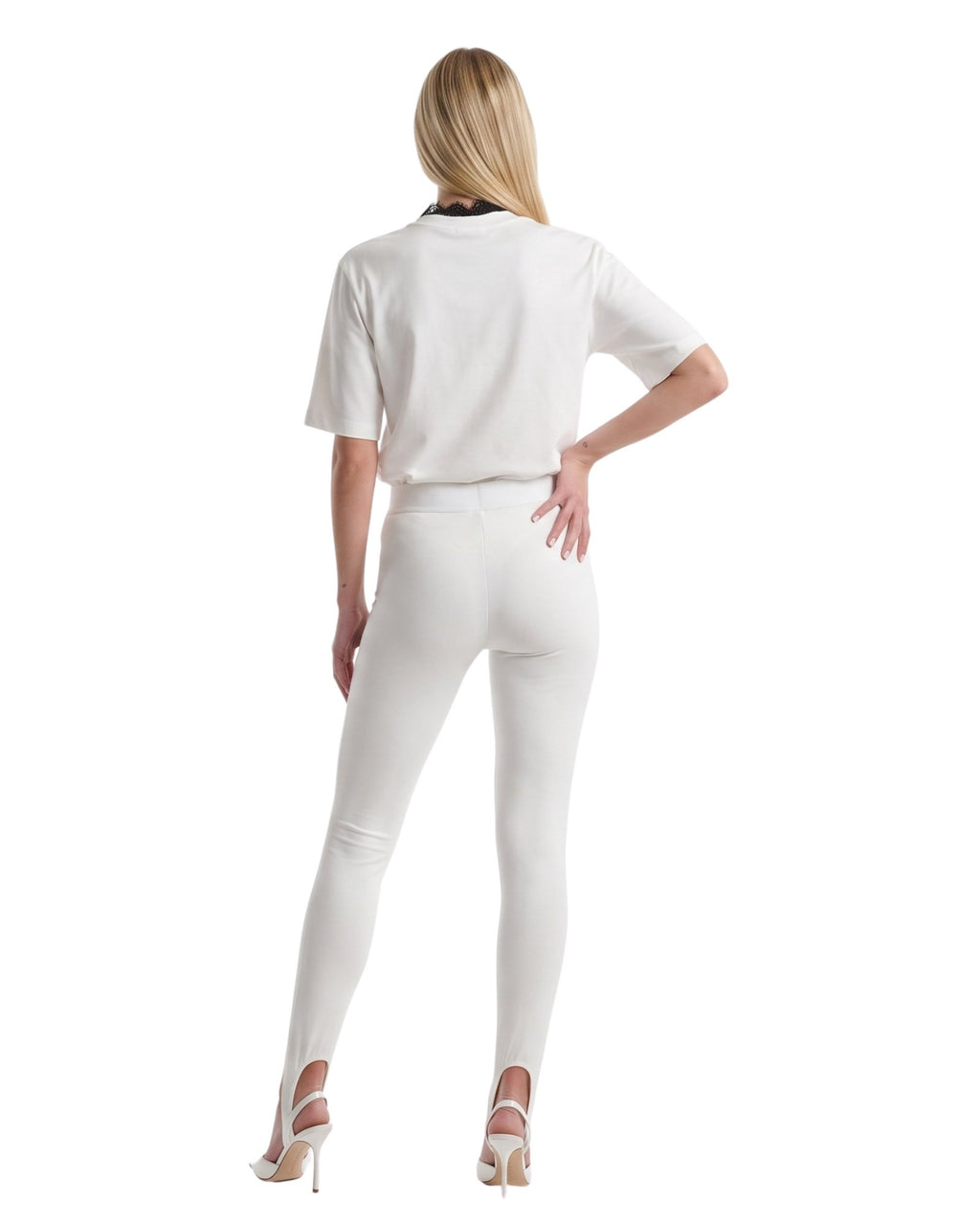 Legging Fuso White