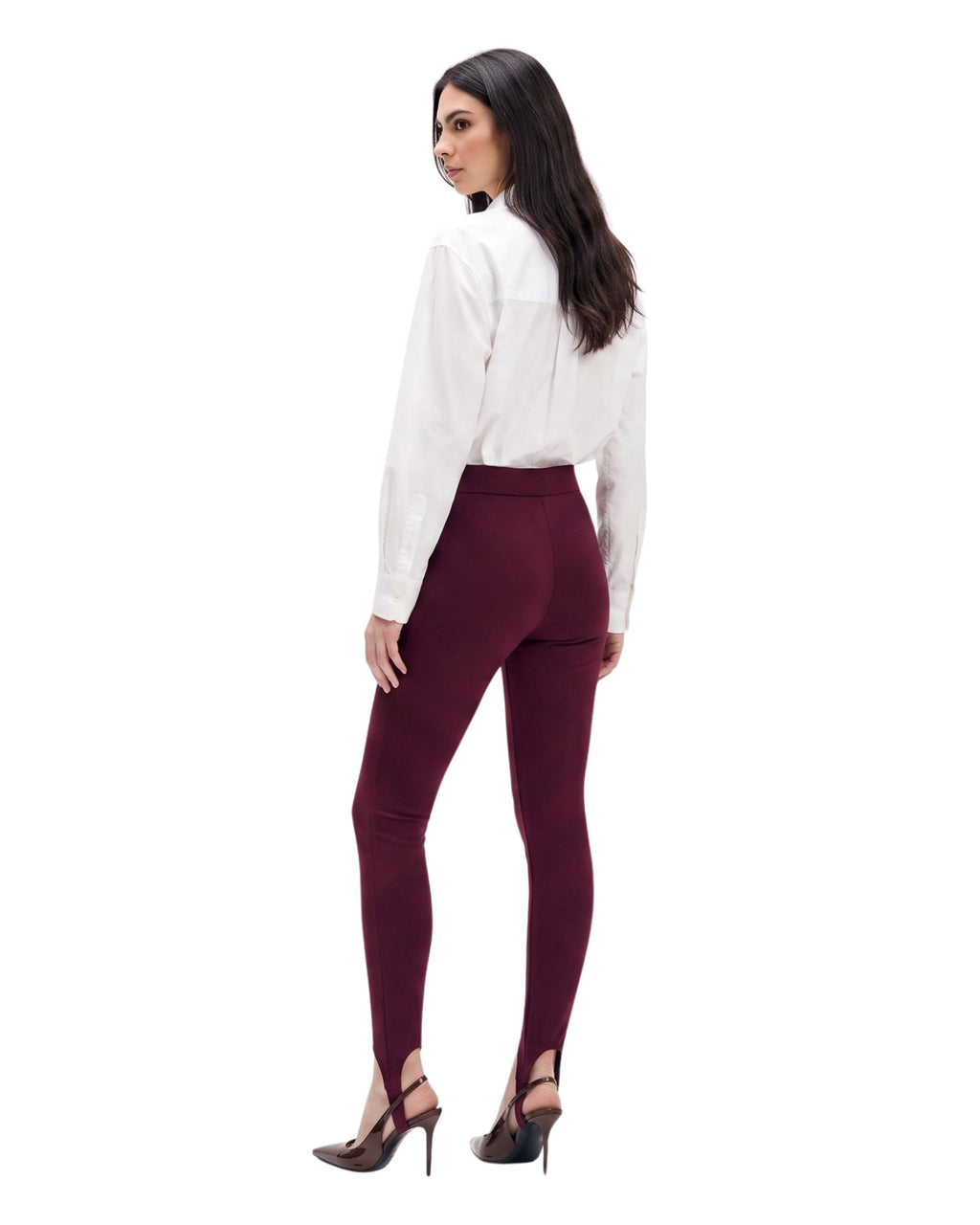 Legging Fuso Vinho