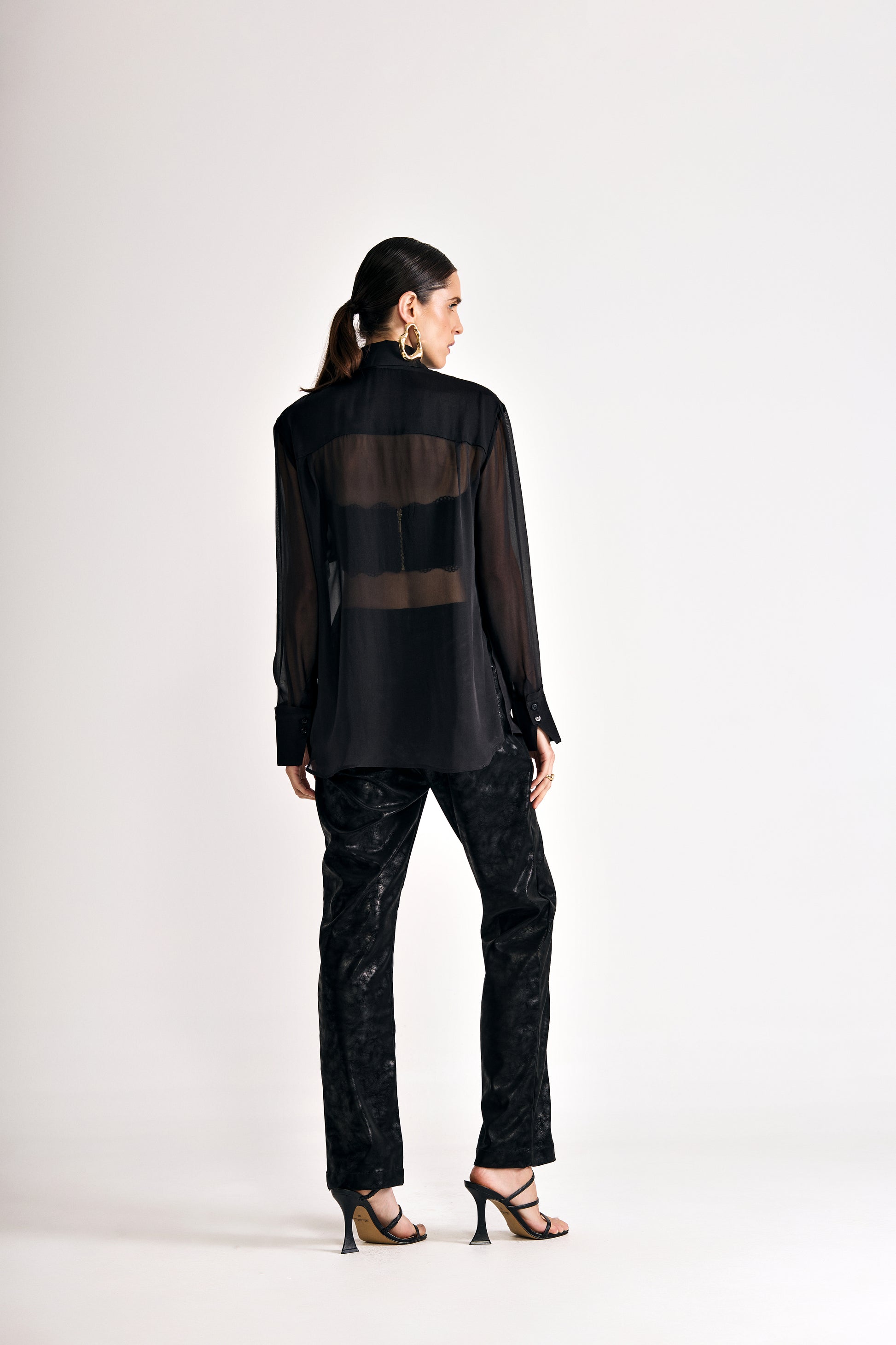 Camisa Seda Horizonte
