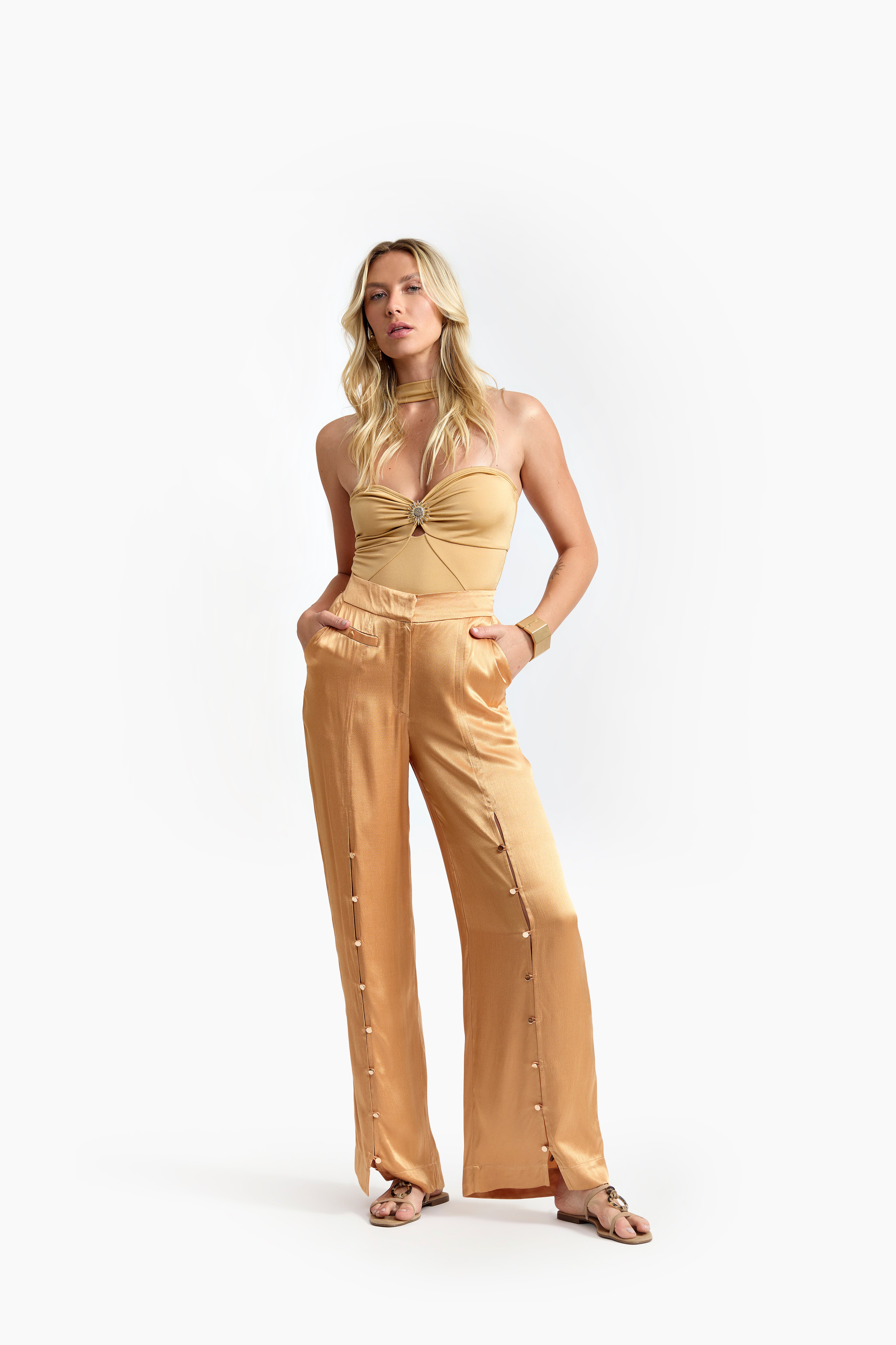 Calça Ritmos Marrom