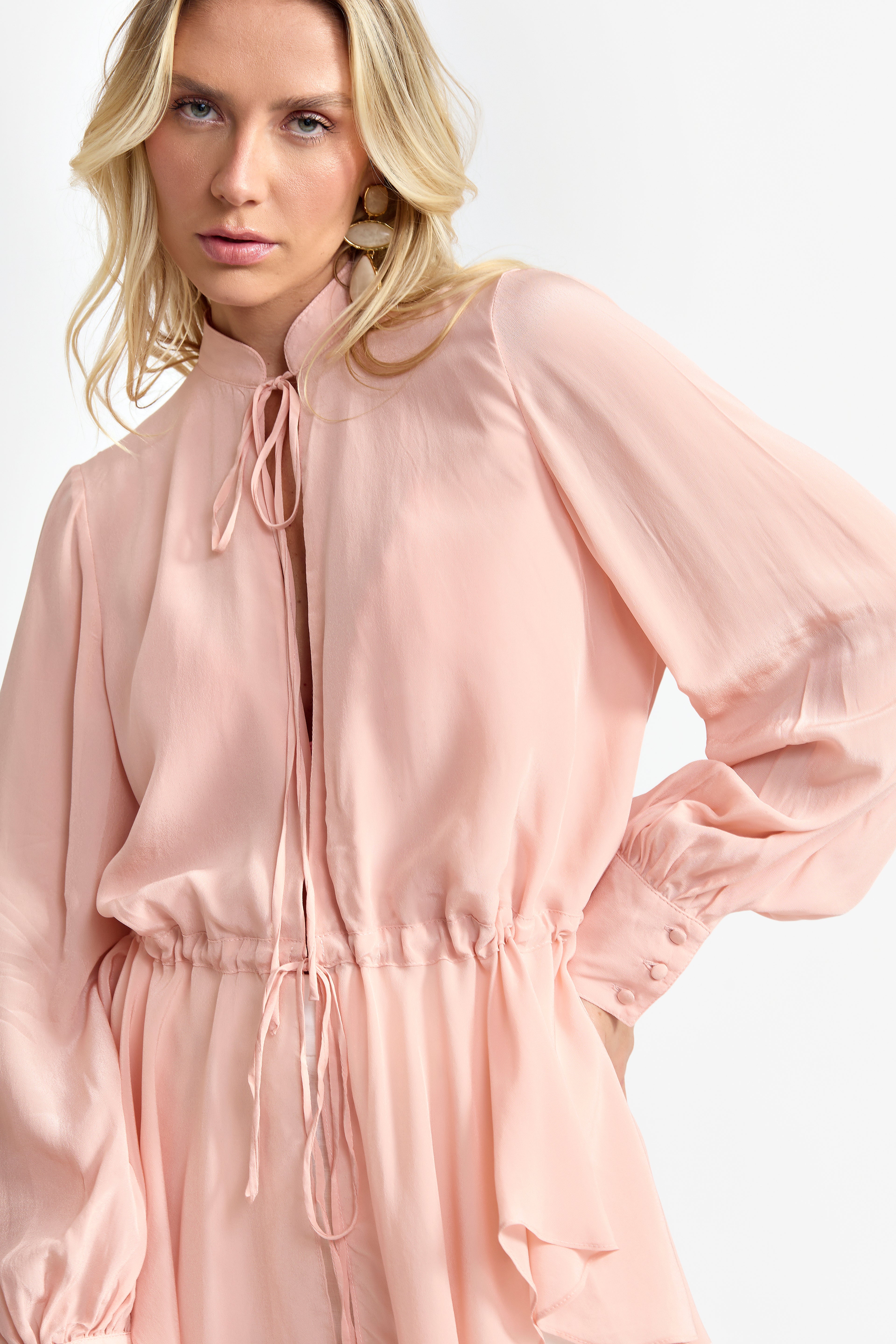 Camisa Sintonia Rosa