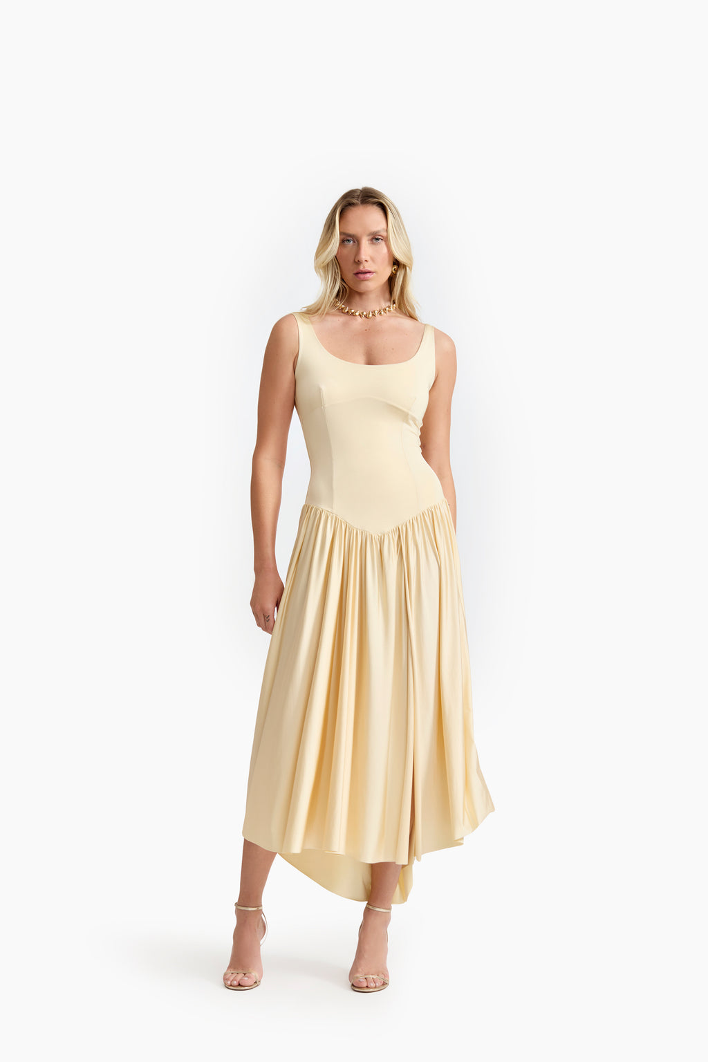 Vestido Sunset Manteiga