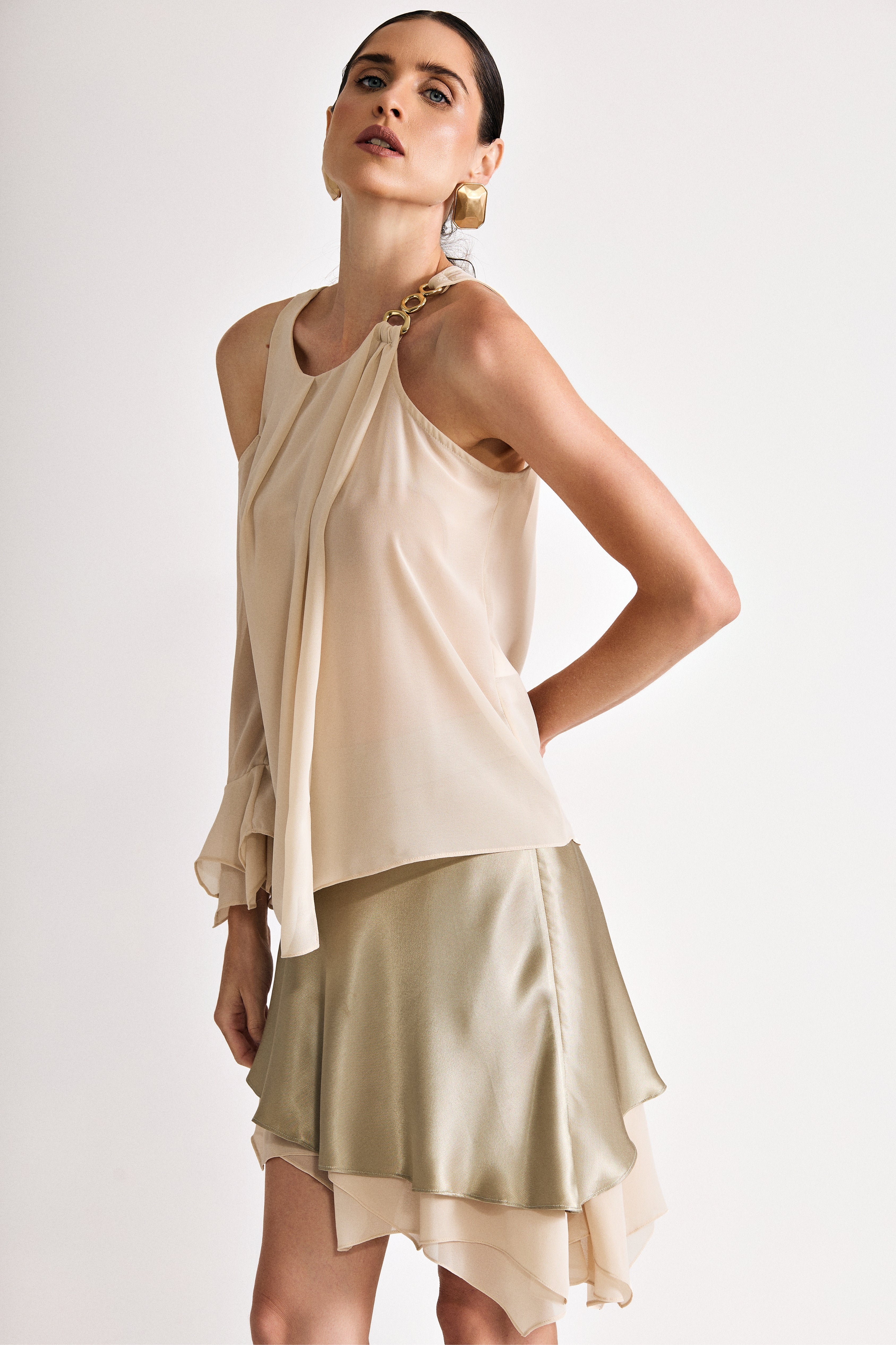 Blusa Serene Areia