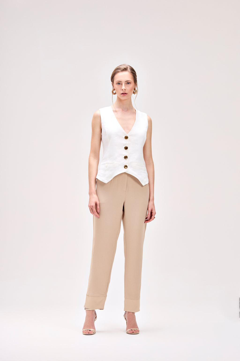Calça Reencontro Areia