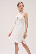 Vestido Plissado Reflexo