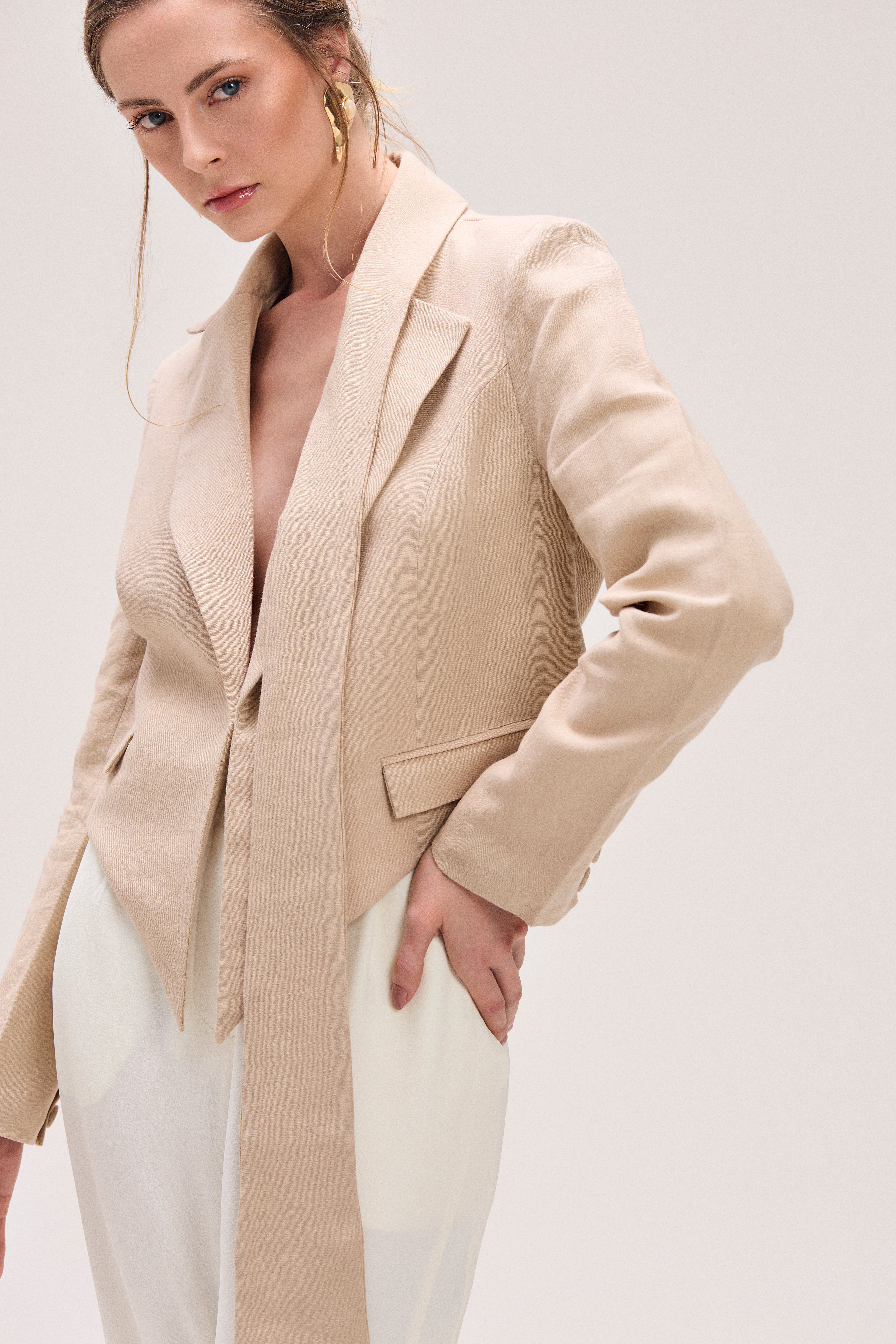 Blazer Equilíbrio Areia