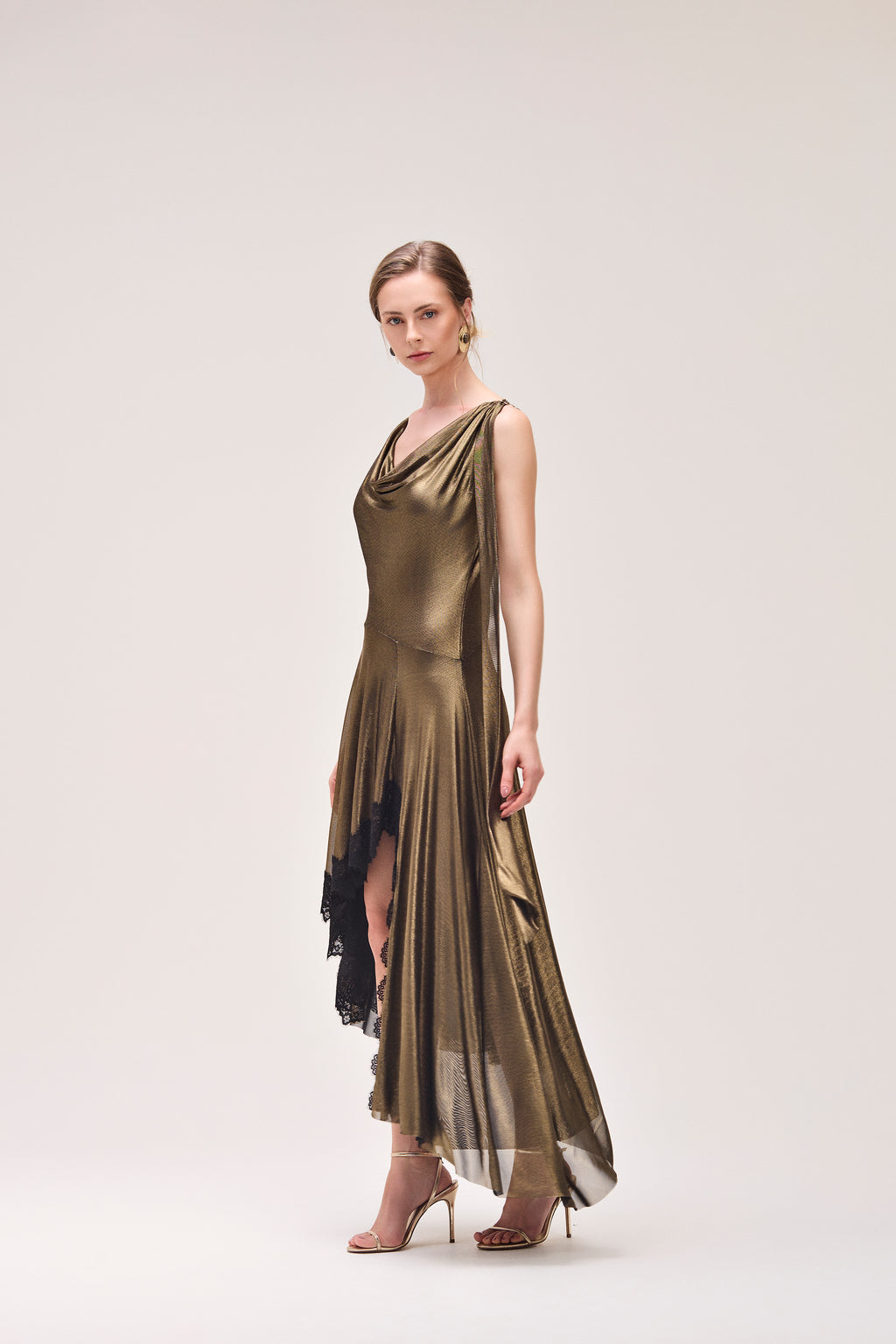 Vestido Conexão Dourado