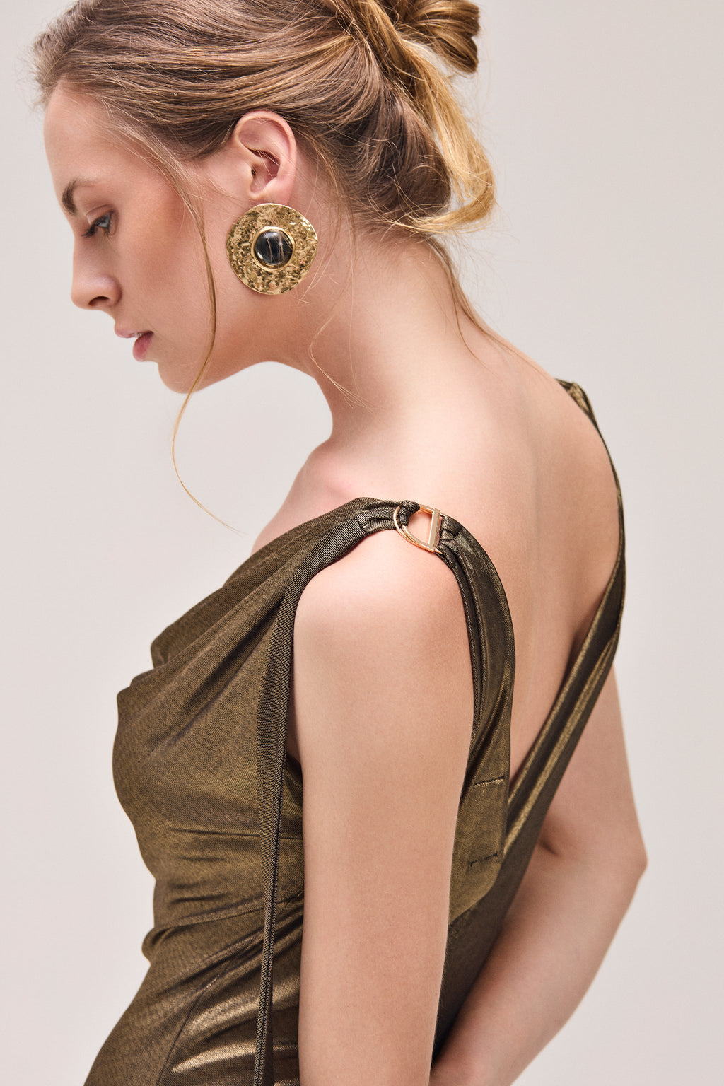 Vestido Conexão Dourado